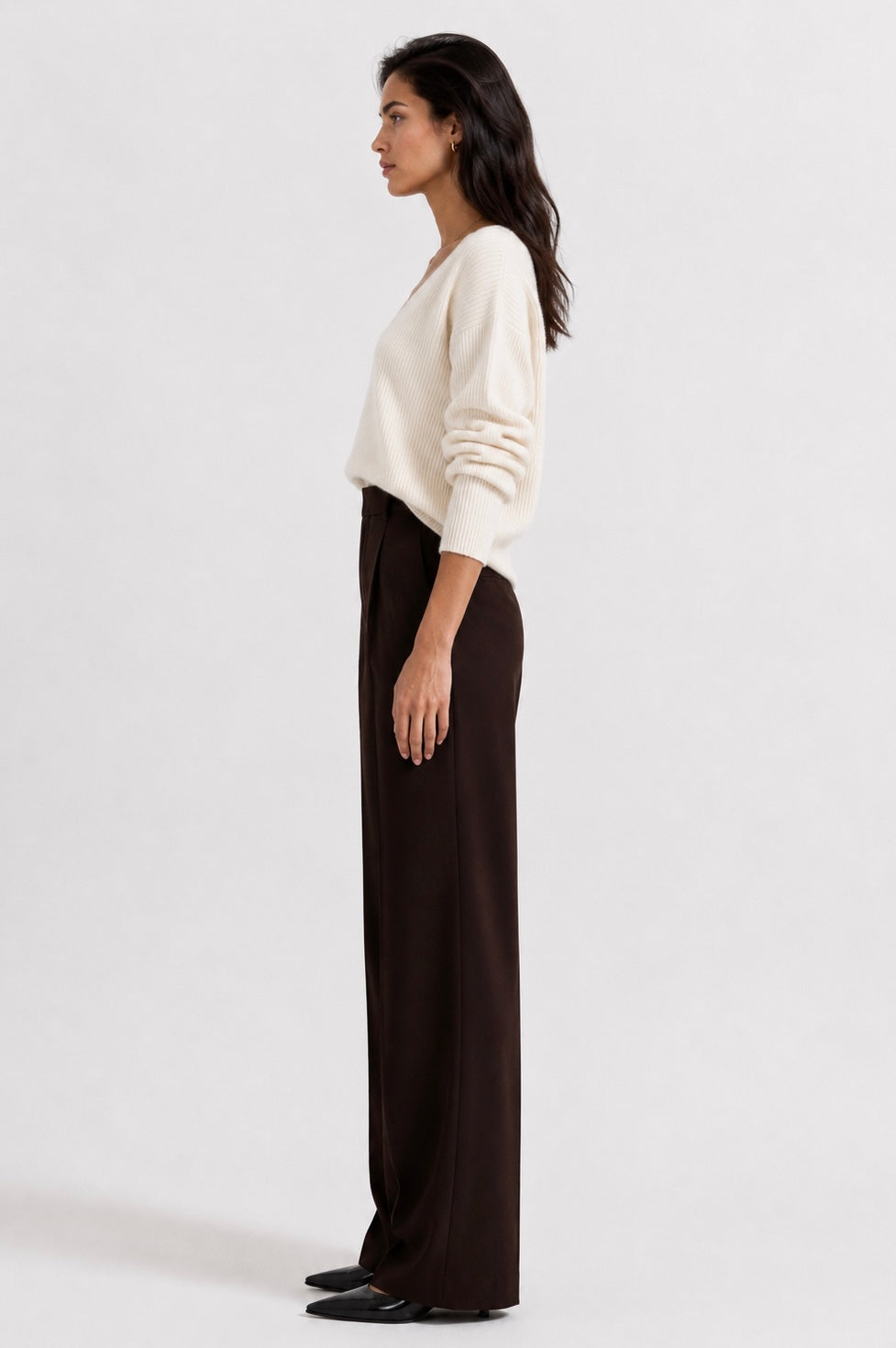 Soft Horizon V-Neck Sweater
