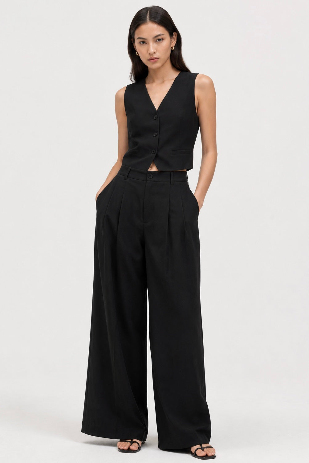 Odette Wide-Leg Trousers