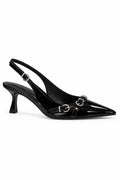 Aurelle Buckle Slingback Heel