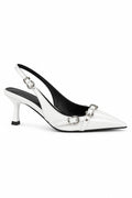 Aurelle Buckle Slingback Heel