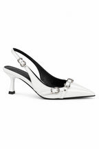 Aurelle Buckle Slingback Heel