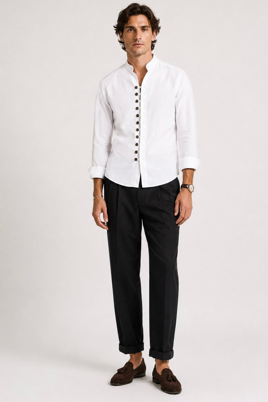 Lucerne Mandarin Shirt