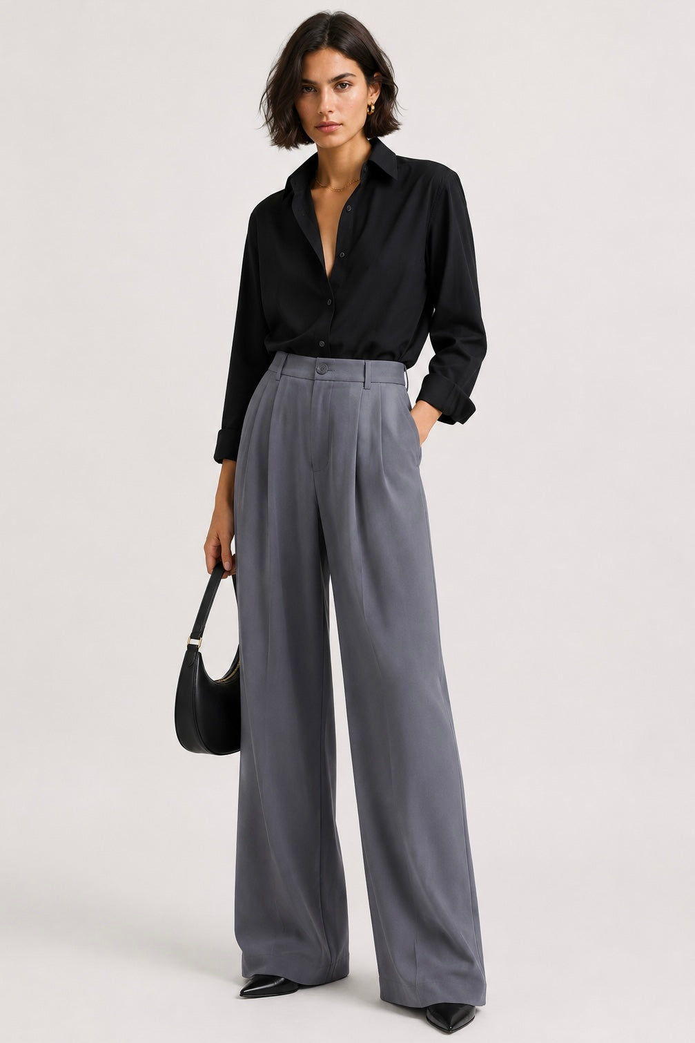 Odette Wide-Leg Trousers