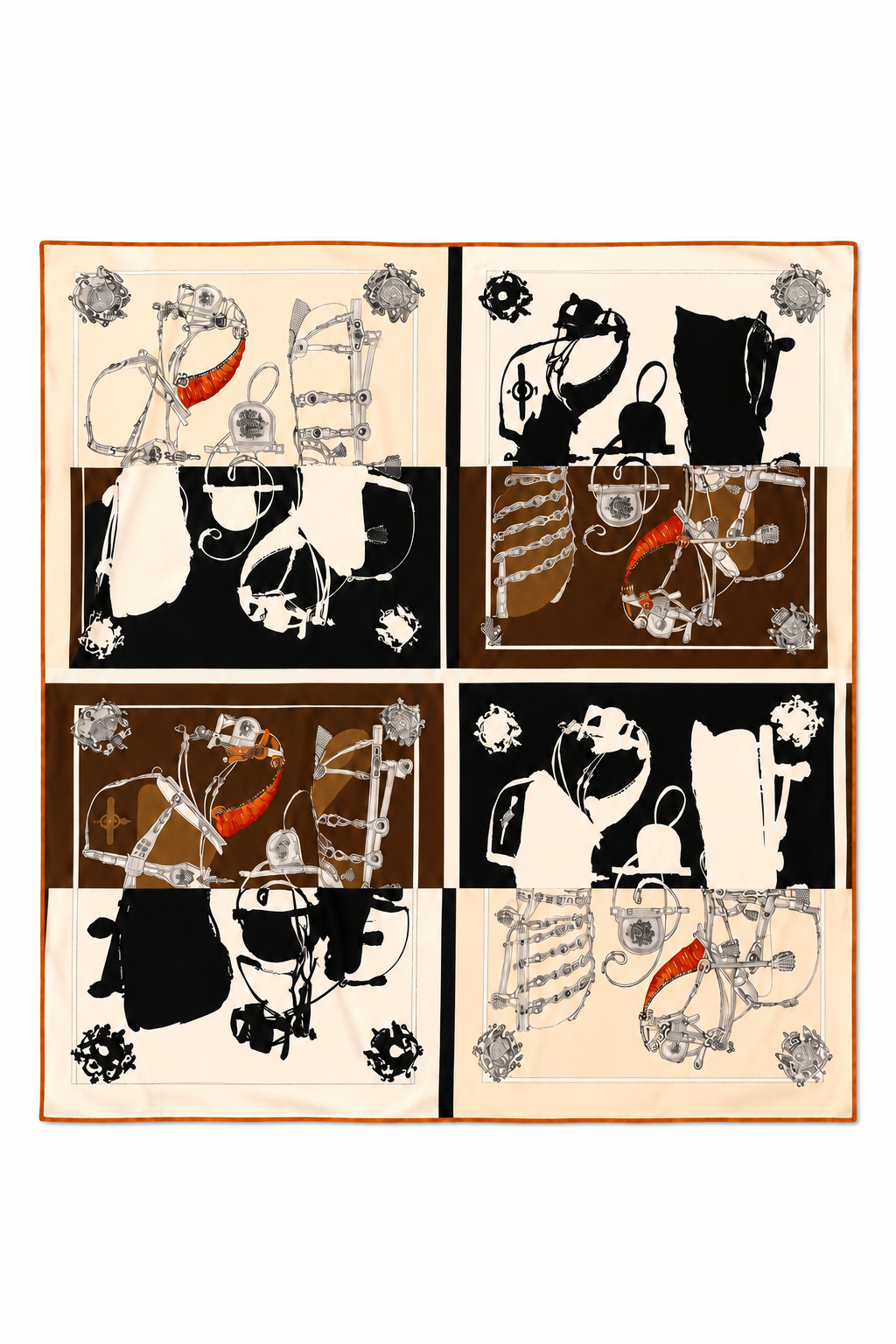 Equilibre Atelier 70 x 70 Foulard
