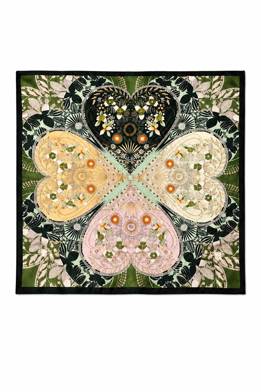Florienne Coeur 53 x 53 Foulard