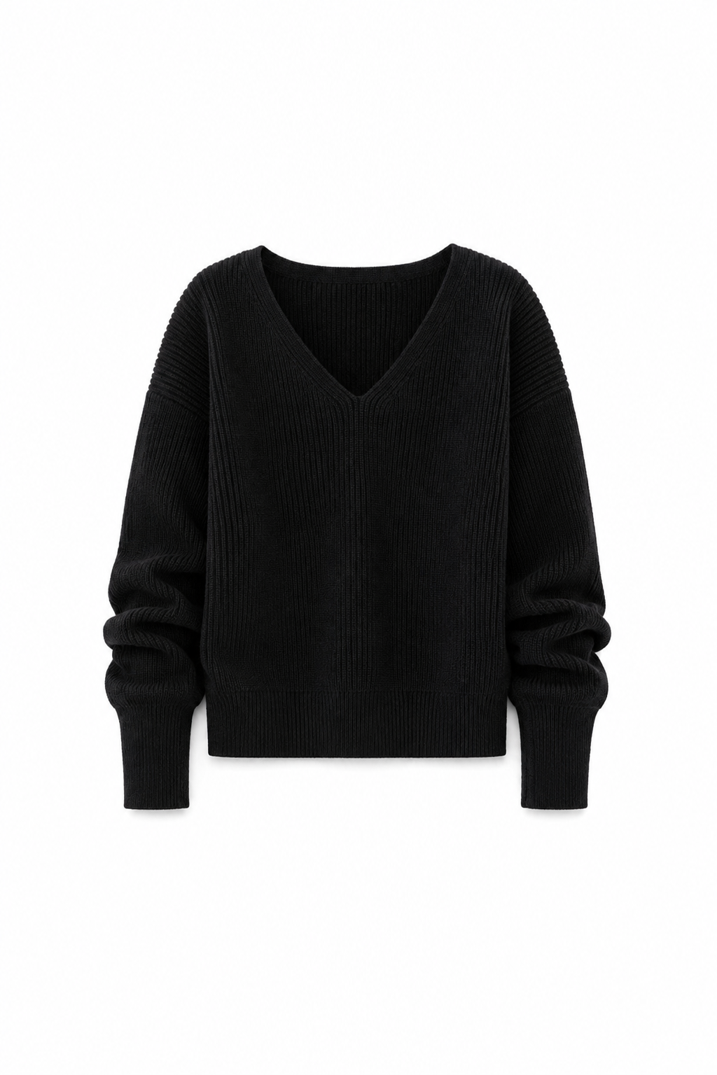 Soft Horizon V-Neck Sweater