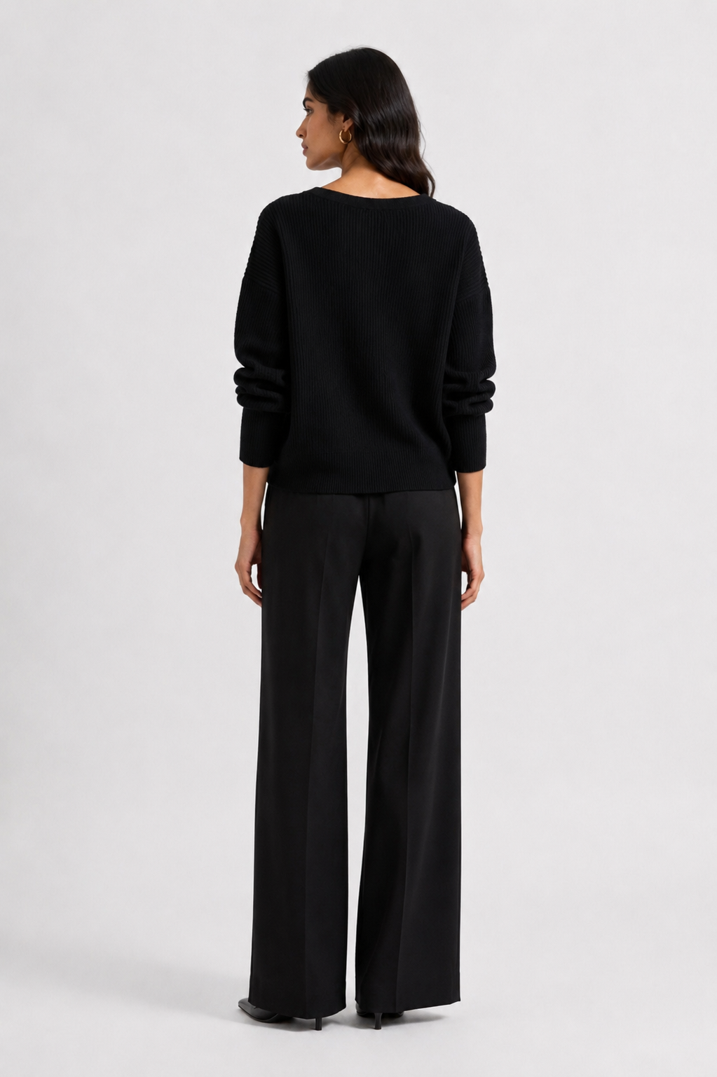 Soft Horizon V-Neck Sweater