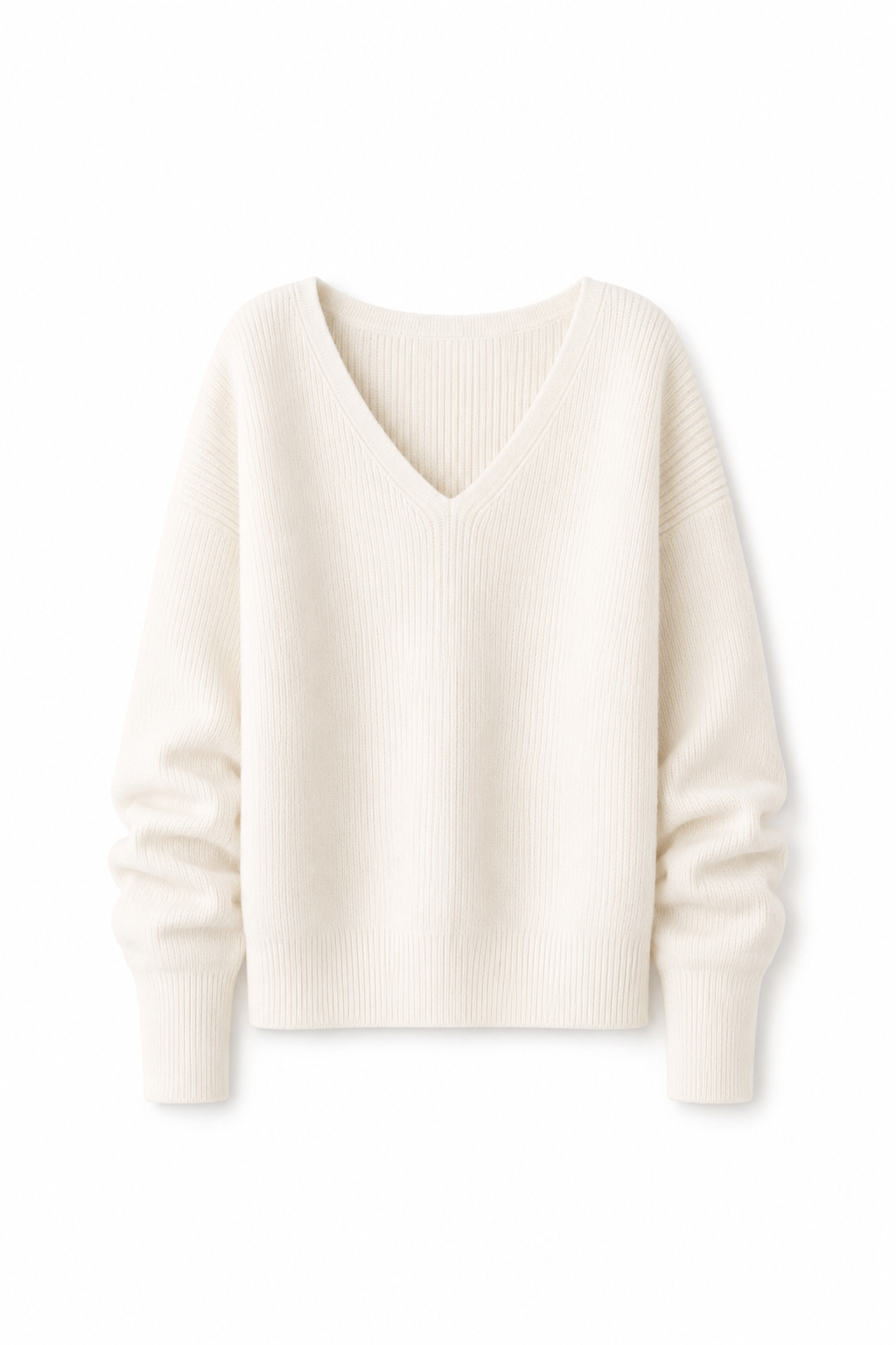 Soft Horizon V-Neck Sweater