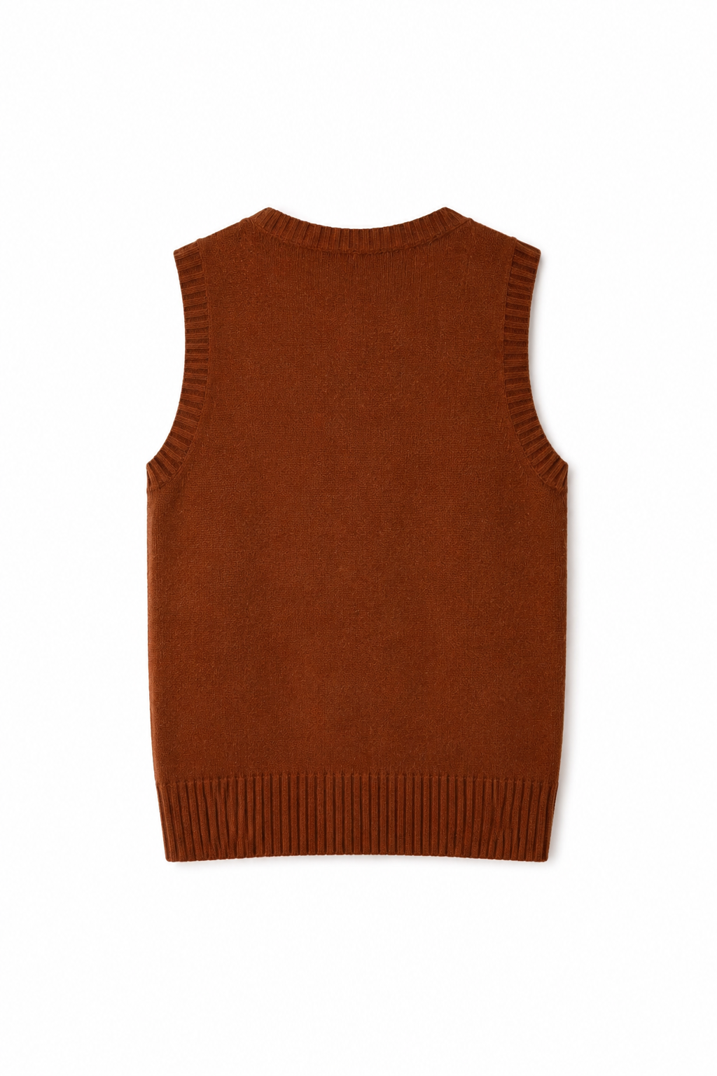 Classic V-Neck Knit Vest