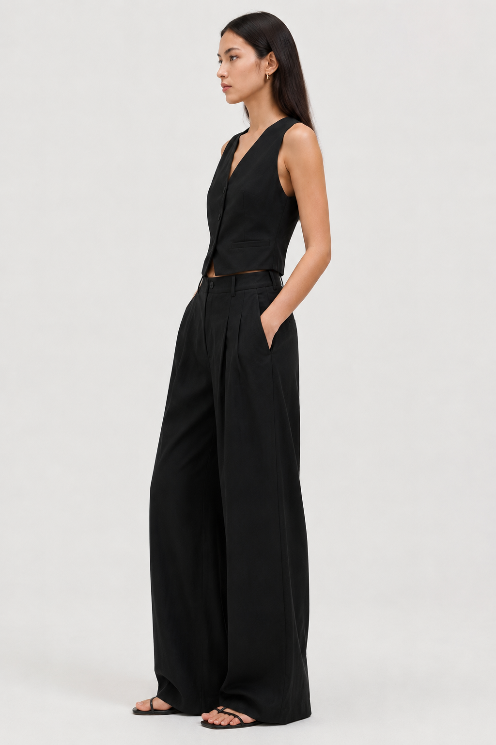 Odette Wide-Leg Trousers