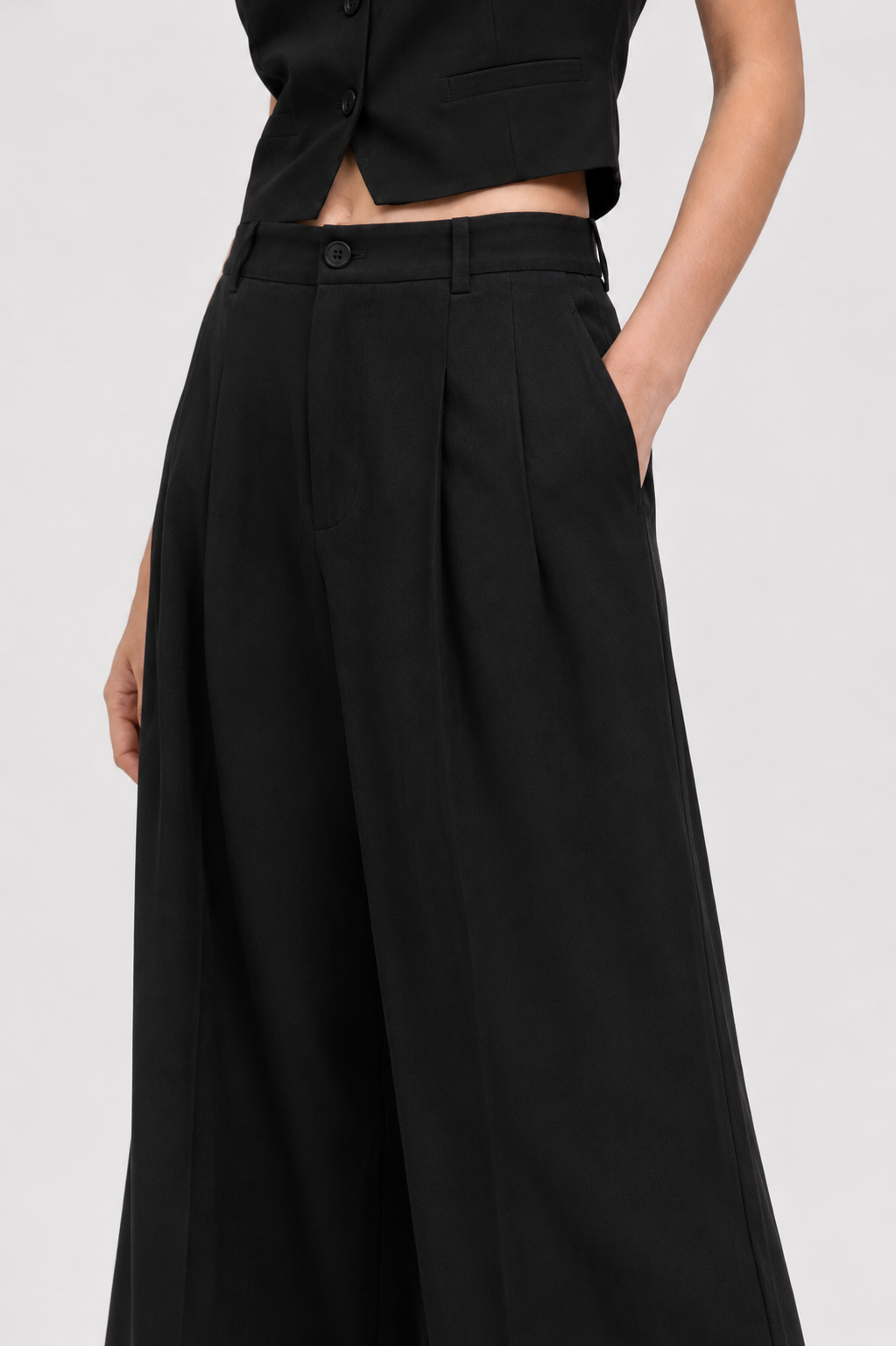 Odette Wide-Leg Trousers