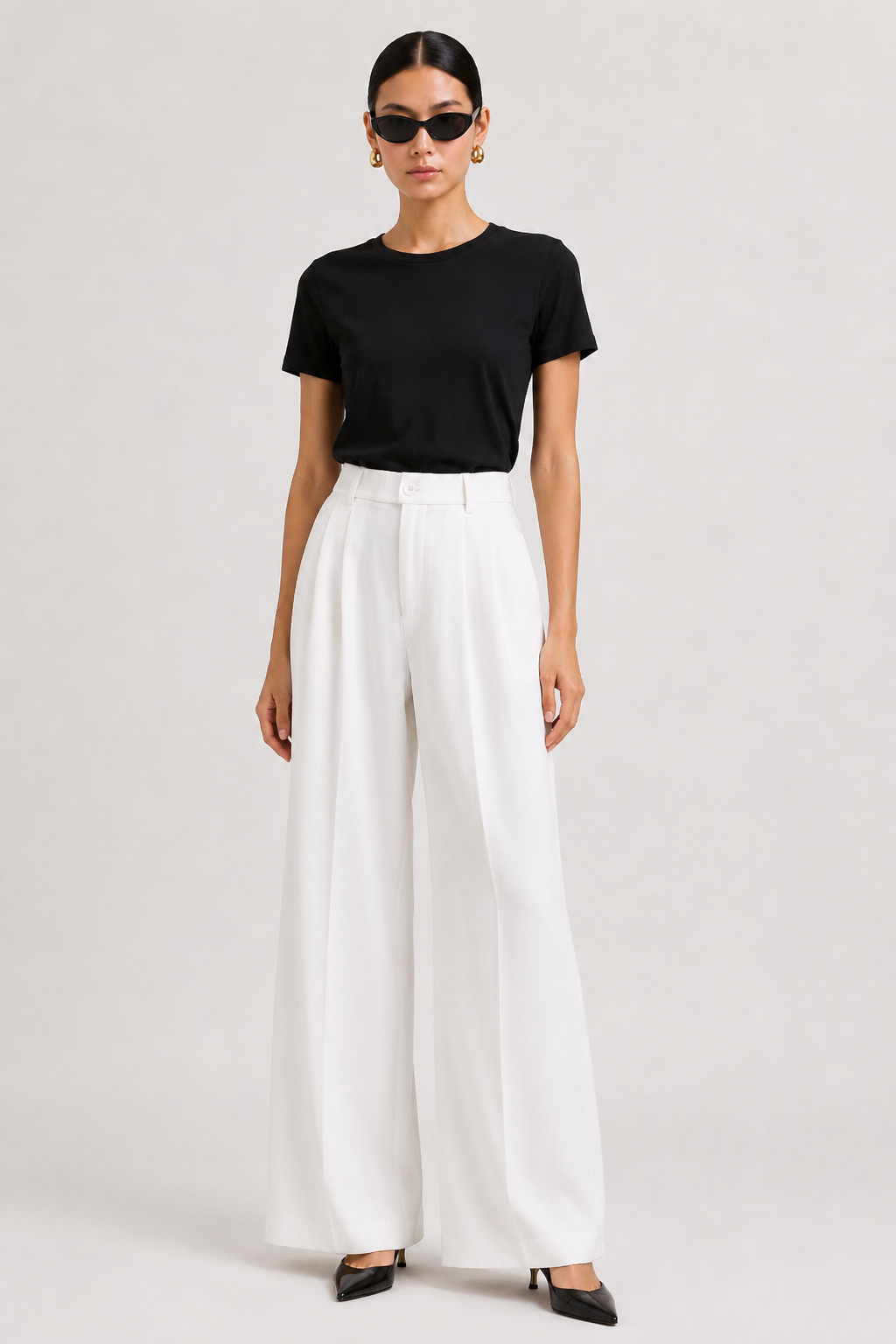 Odette Wide-Leg Trousers