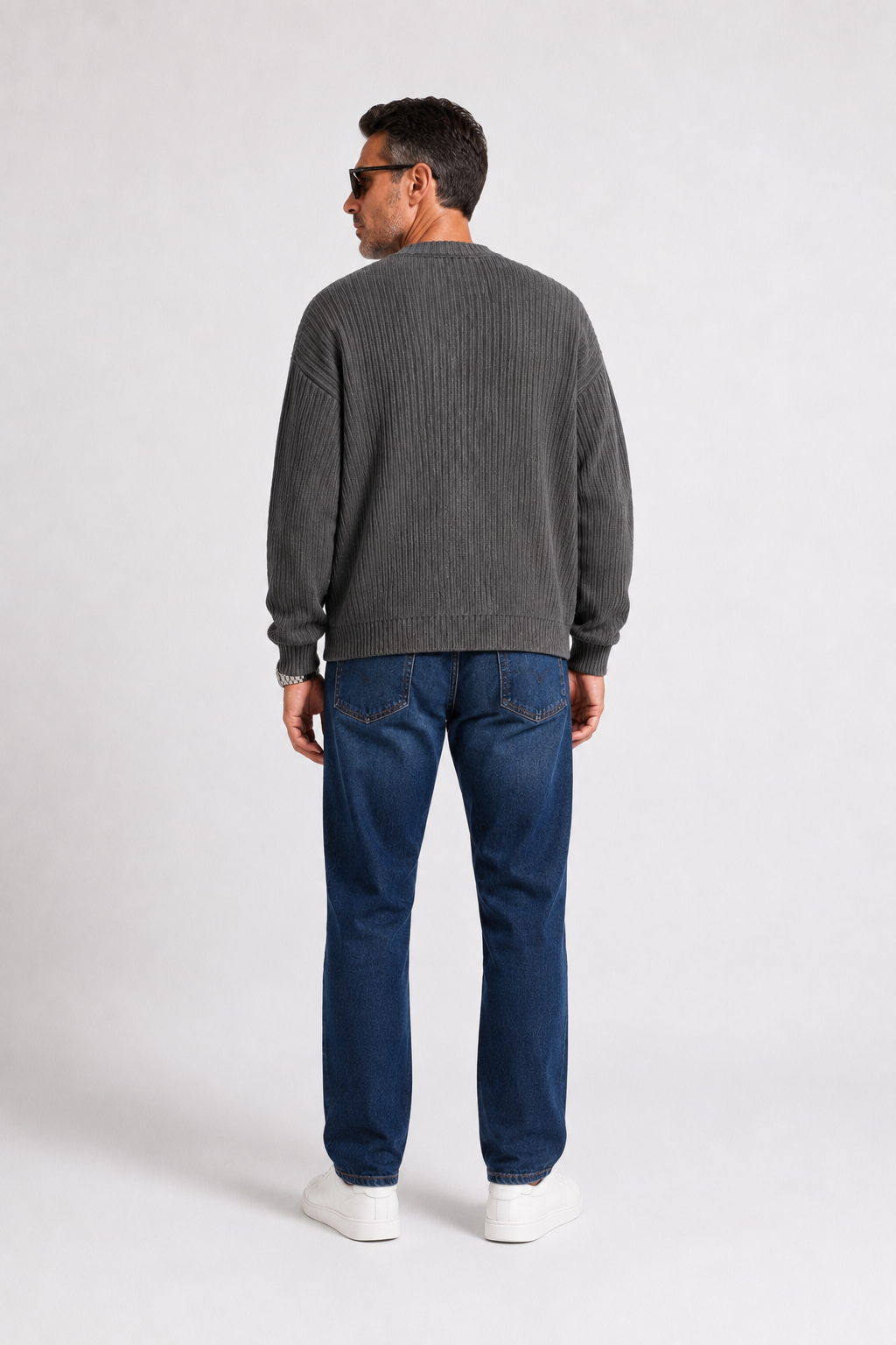 Elvarin Ribbed Zip Cardigan