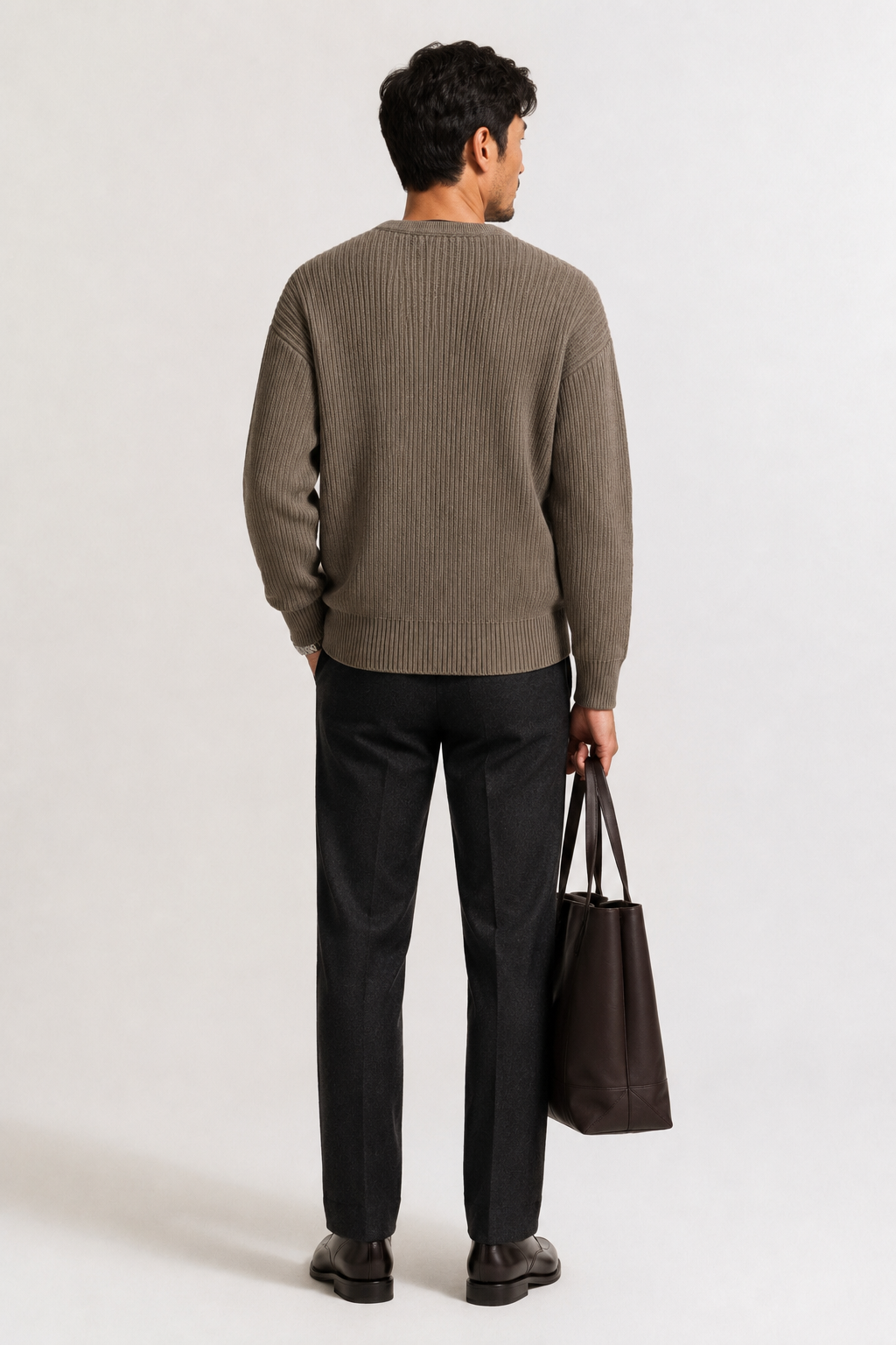 Elvarin Ribbed Zip Cardigan