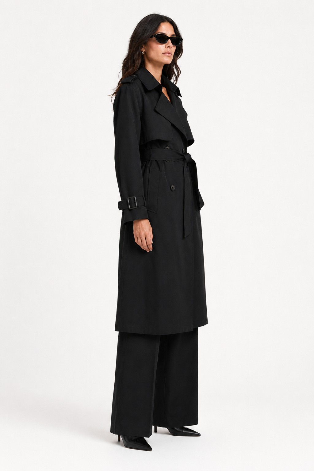 Avelisse Belted Trench Coat