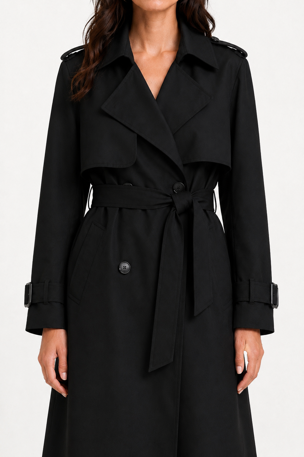 Avelisse Belted Trench Coat