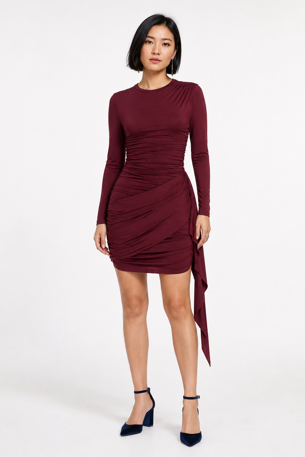 Virelle Ruched Mini Dress