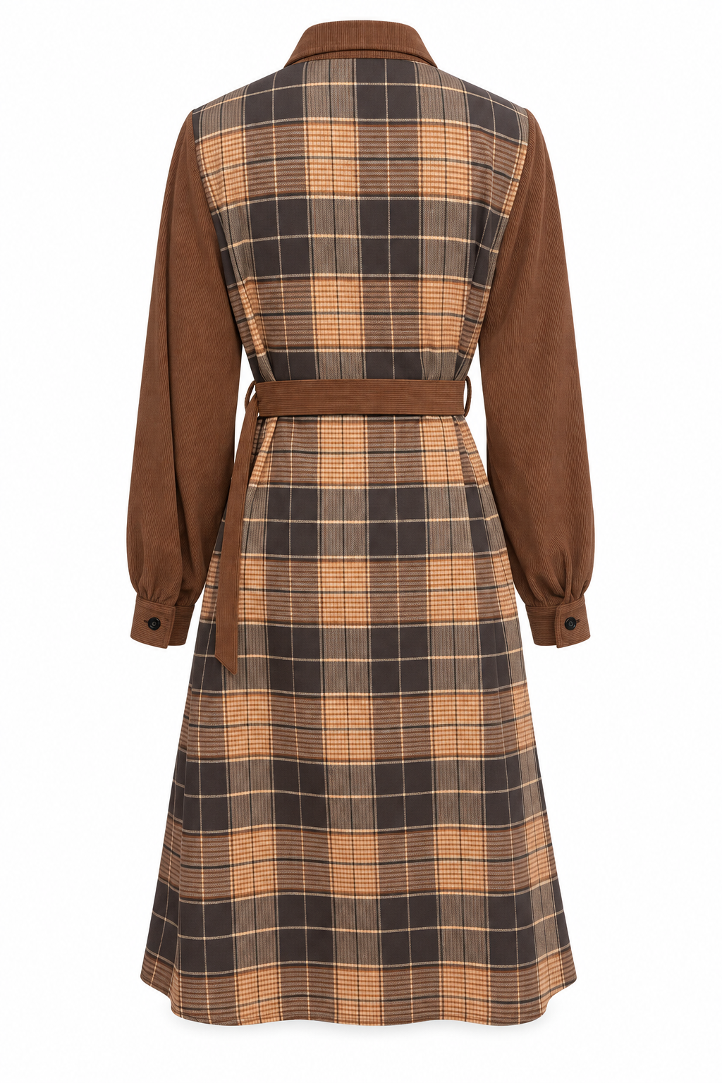 Alderwyn Plaid Dress