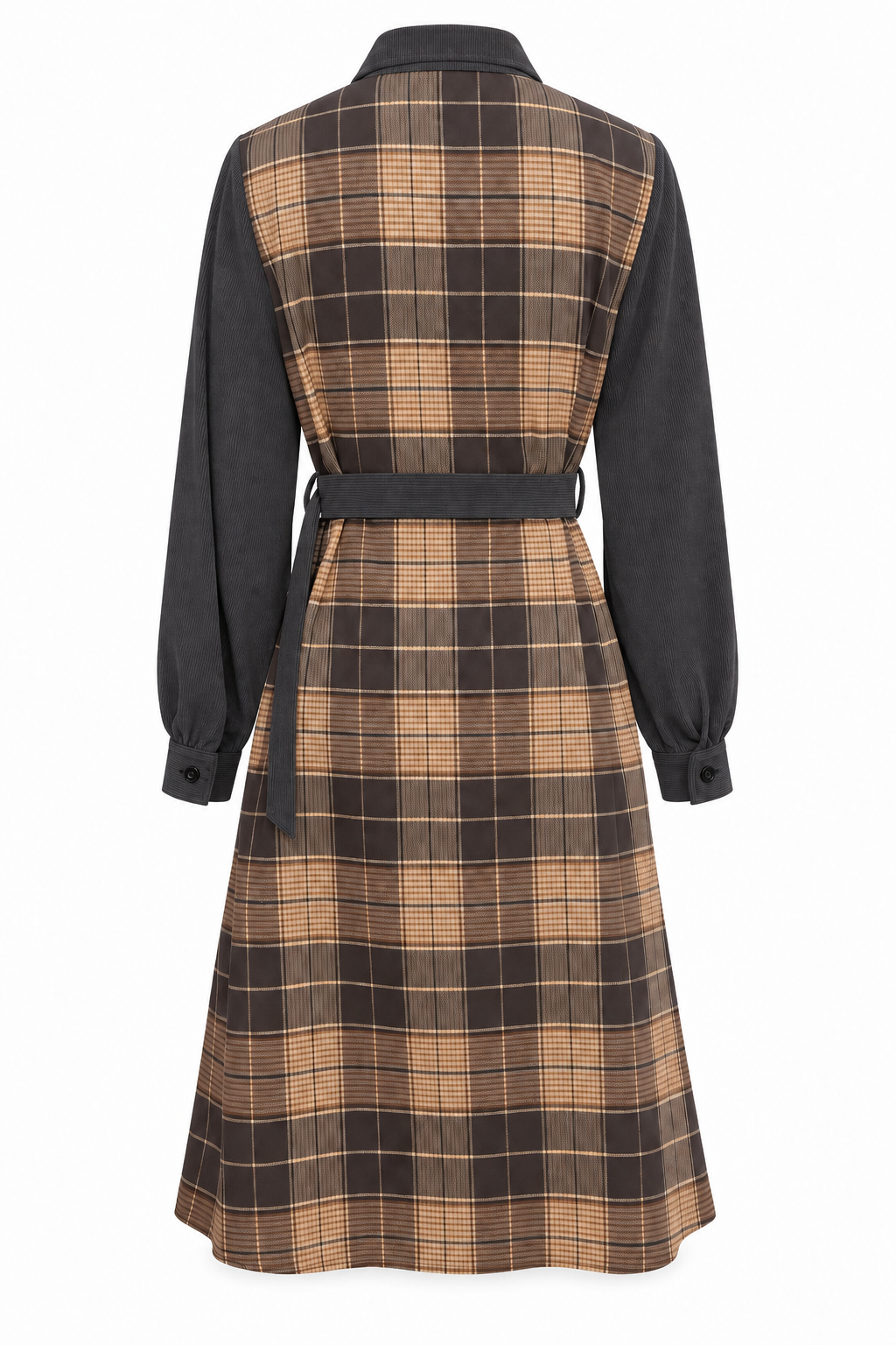 Alderwyn Plaid Dress
