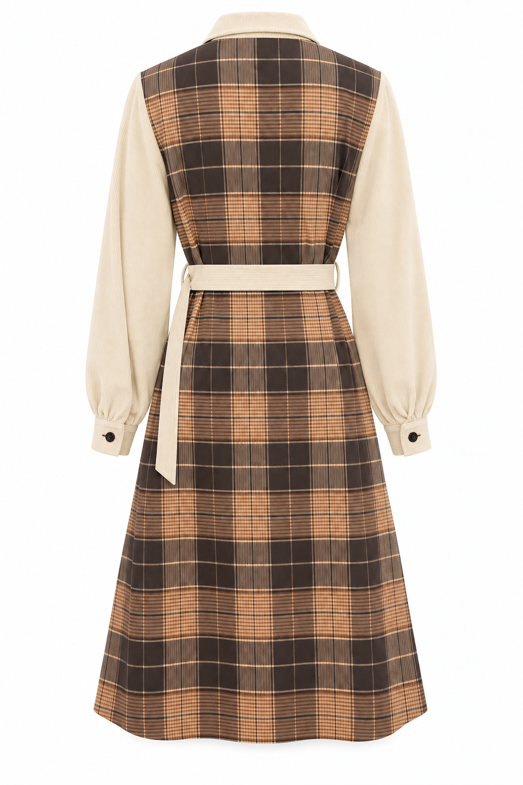 Alderwyn Plaid Dress