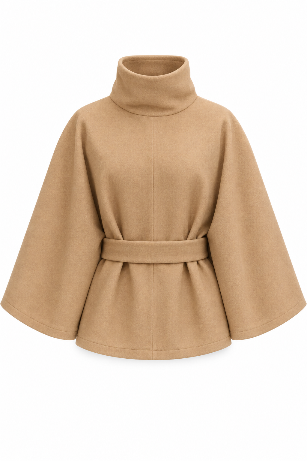 Bellerive Belted Cape Coat