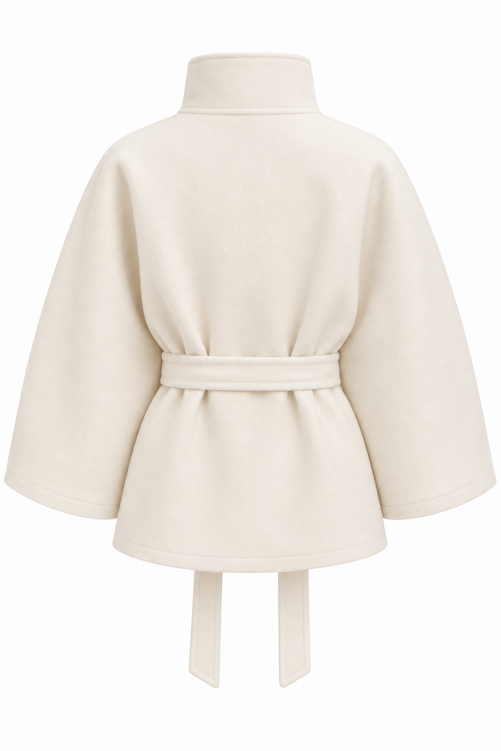 Bellerive Belted Cape Coat
