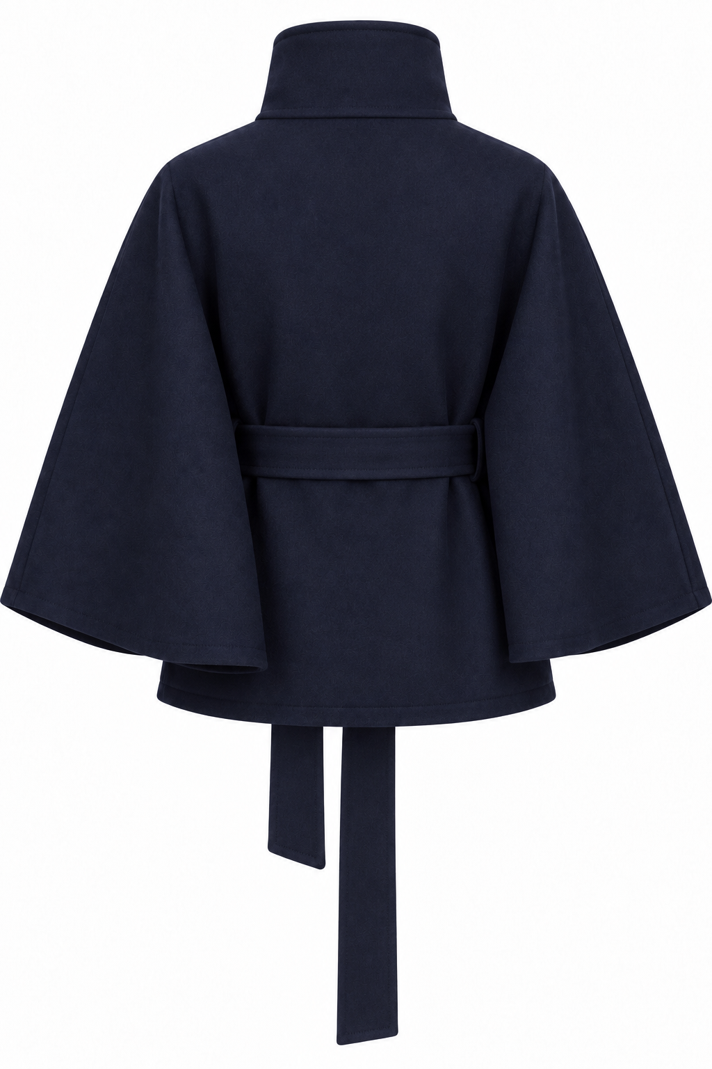 Bellerive Belted Cape Coat