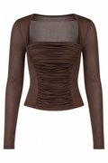 Delune Ruched Shirt