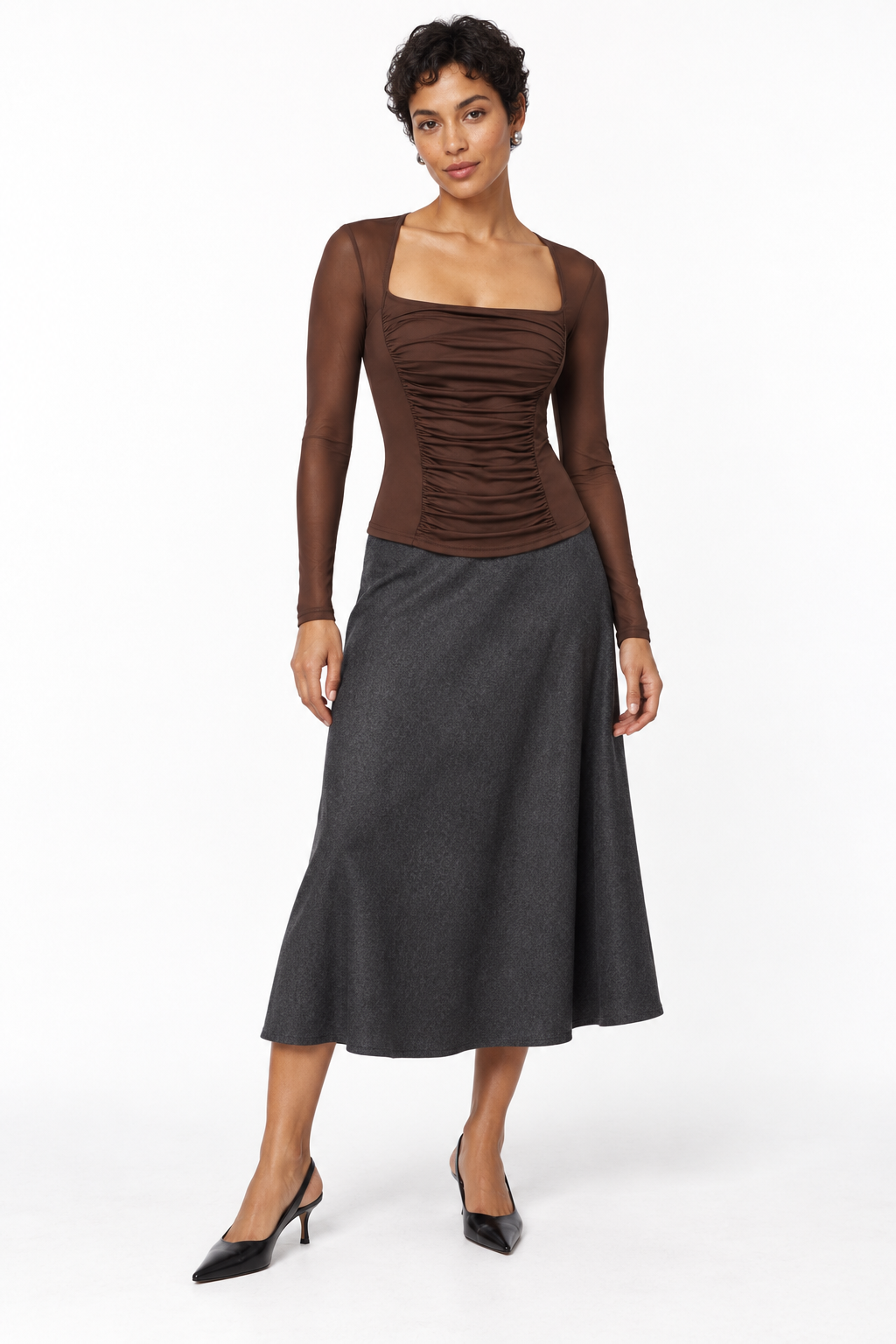 Delune Ruched Shirt