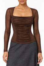 Delune Ruched Shirt