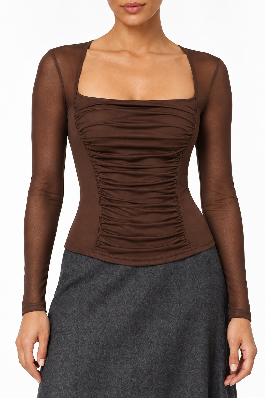 Delune Ruched Shirt