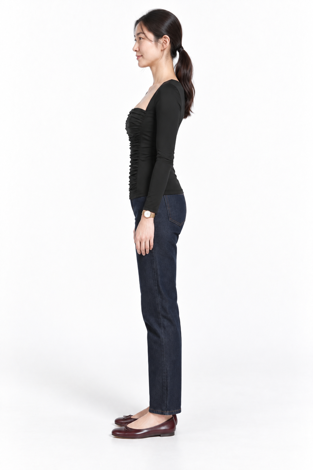 Delune Ruched Shirt